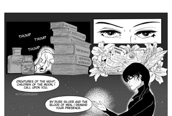 draw manga or comic for your fandom